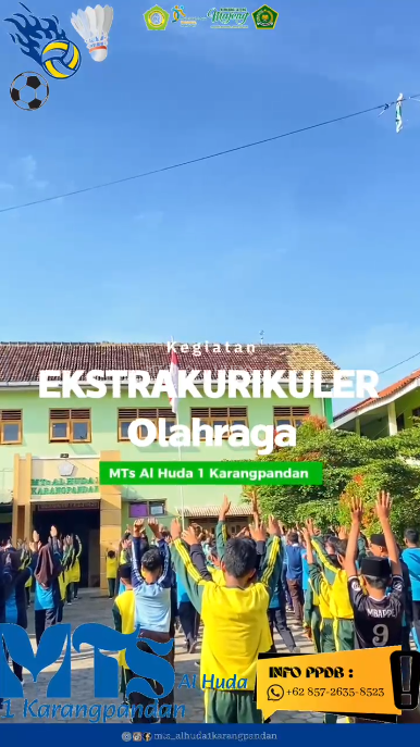 Pelaksanaan Ekstrakurikuler Olahraga di MTs Al Huda 1 Karangpandan