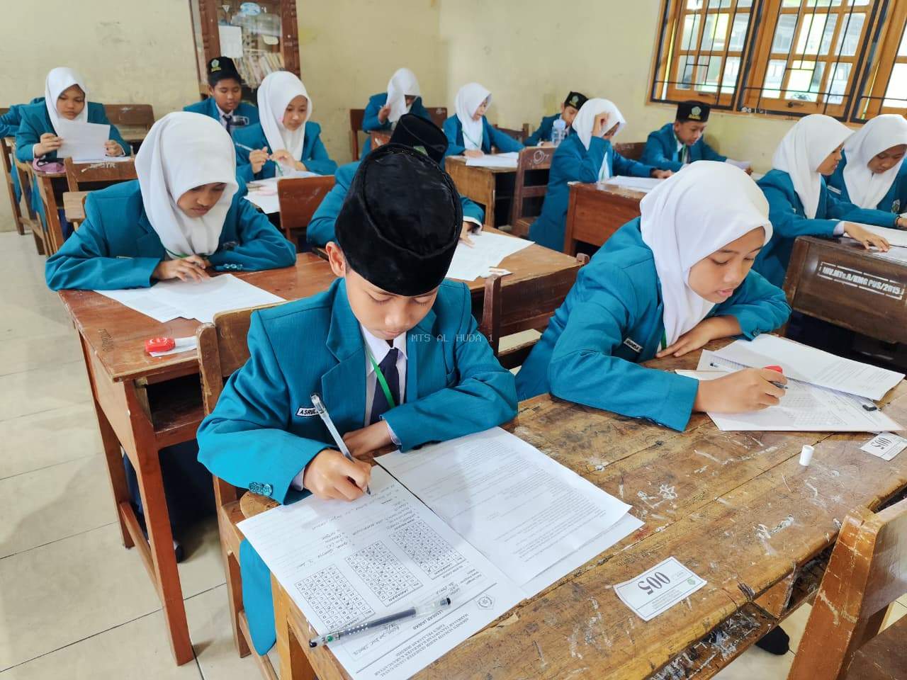 Ucapan Selamat atas Terselesainya ASAS Gasal Kelas 7 & 8 serta PAS Gasal Kelas 9 MTs Al Huda 1 Karangpandan