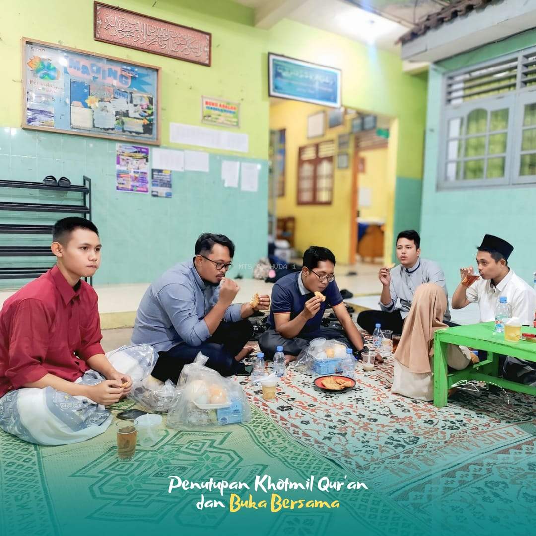 Khotmil Qur'an dan Buka Bersama MTs Al Huda 1 Karangpandan dalam mengisi Kegiatan Bulan Ramadhan 1447 H